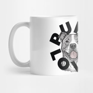 Pitbull Pure Love Mug